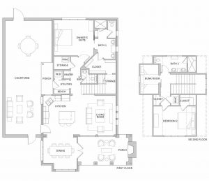 The Lynn Floor Plan Residences at Rough Creek Lodge