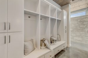 The Residences at Rough Creek Lodge Model Home Cubbies