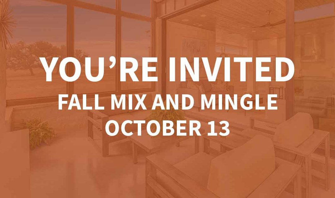 Fall Mix and Mingle | October 13